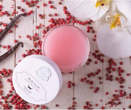 Body scrub vanilla pink pepper 240g