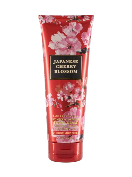  BATH AND BODY WORKS JAPANESE CHERRY  BLOSSOM BODY CREAM