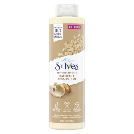 St. Ives Body Wash for Women, Oatmeal & Shea Butter Shower Gel 473ml