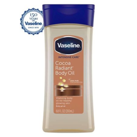 vaseline intensive care cocoa radiant body oil