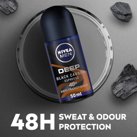 Nivea Deodorant Roll On Men Deep Espresso 50ml