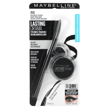 Maybelline Lasting Drama Gel Pot Eyeliner Sealed 950 - Blackest Black