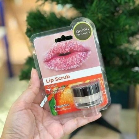 PHUTAWAN lip Scrub - Orange 12gm