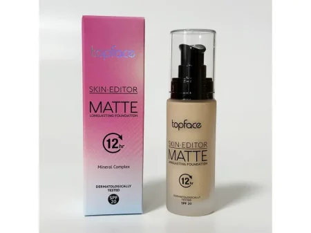 topface SKIN EDITOR MATTE LONGLASTING FOUNDATION