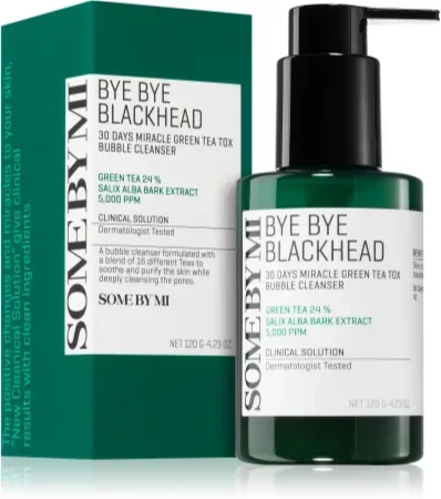 Bye Bye Blackhead 30 Days Miracle Green Tea Tox Bubble Cleanser  120 g