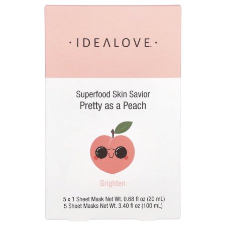 ماسك الخوخ المغذي للبشرة  IDEALOVE Superfood Skin Savior Pretty as a Peach