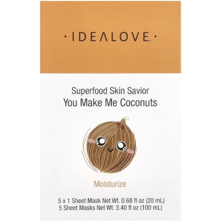 ماسك جوز الهند المغذي الغذاء IDEALOVE Superfood Skin Savior You Make Me Coconuts