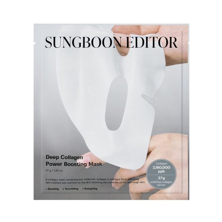 قناع سنجبون إديتور المعزز بالكولاجين العميق - SUNGBOON EDITOR Deep Collagen Power Boosting Mask