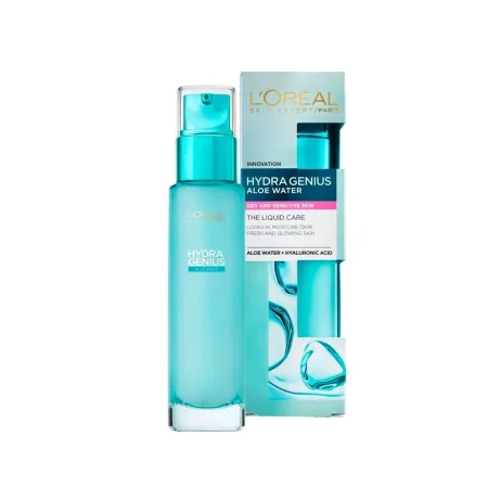 لوريال باريس هيدرا جينيوس ألو فيرا ووتر للبشرة العادية والجافة - L’Oréal Paris Hydra Genius Aloe Water