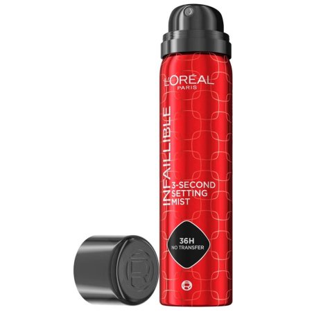 لوريال باريس إينفاليبل بخاخ تثبيت المكياج 3 ثوانٍ ٧٥مل -  L’Oréal Paris Infaillible 3-Second Setting Mist