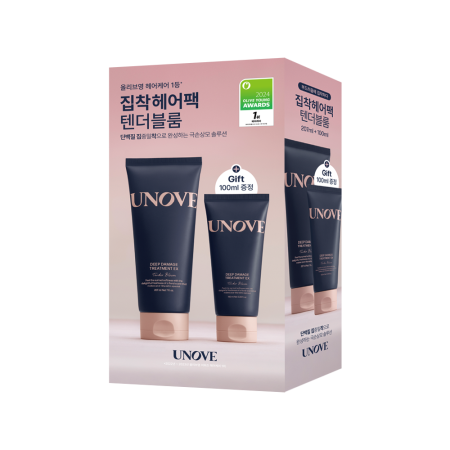 بكج يونوڤ علاج عميق لتلف الشعر تندر بلوم (320ml* 2) -  UNOVE Deep Damage Treatment EX