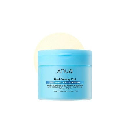 أنوا – باد مهدئ ومرطّب بحمض الهيالورونيك 8 والكاتيشين - Anua Cool Calming Pad Hyaluronic Acid 8 + Catechin