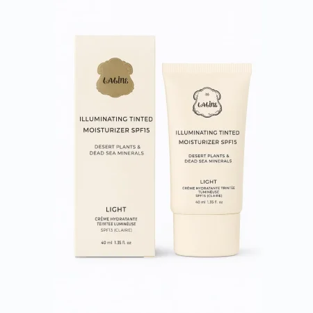مرطب لالين الملون المضيء بعامل حماية من الشمس 15 - Laline Illuminating Tinted Moisturizer SPF15