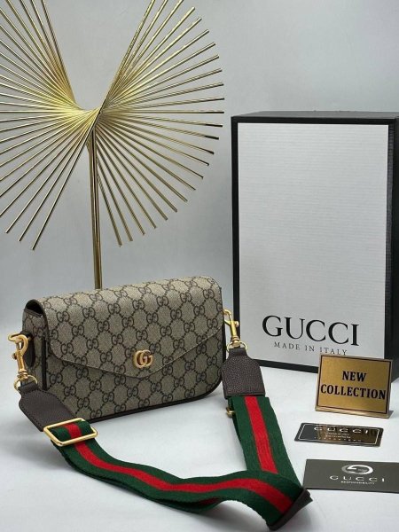 حقيبة  MINI GUCCI OPHIDI  - بني