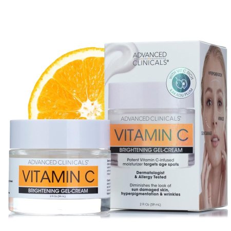 ADVANCED CLINICALS VITAMIN C BRIGHTENING GEL-CREAM