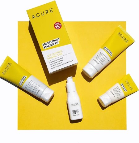 ACURE BRIGHTENING STARTER KIT FOR GLOWING, RADIANT SKIN