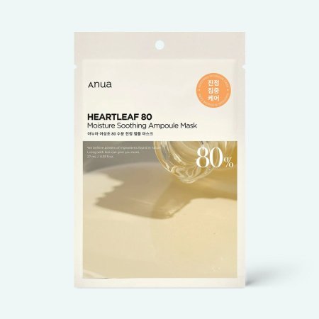 Anua HEARTLEAF 80 Moisture Soothing Ampoule Mask