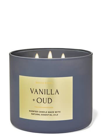 Bath & Body Works Vanilla & Oud 3-Wick Candle