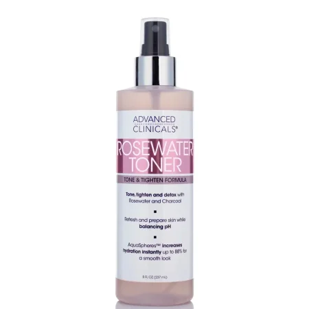 ADVANCED CLINICALS ROSEWATER TONER 