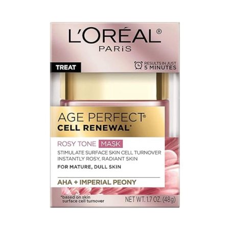 ماسك لوريال باريس إيج بيرفكت سيل رينيوال - L’Oréal Paris Age Perfect Cell Renewal Rosy Tone Mask