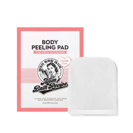 مجموعة مومز باث ريسيبي لوسادات تقشير الجسم - Mom’s Bath Recipe Body Peeling Pads Collection