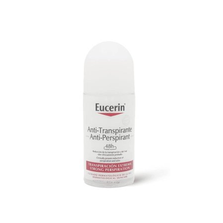 يوسيرين رول أون مضاد للتعرق 48 ساعة للعرق الشديد ٥٠مل - Eucerin Anti-Transpirant Roll On 48h – Strong Perspiration