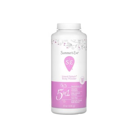بودرة الجسم Summer’s Eve آيلاند سبلاش 5 في 1 بحجم ٢٢٦غم - Summer’s Eve Island Splash Body Powder 5 in 1