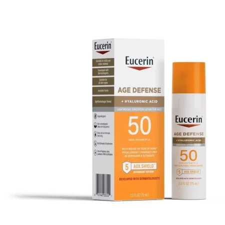 EUCERIN AGE DEFENSE LIGHTWEIGHT SUNSCREEN LOTION FOR FACE