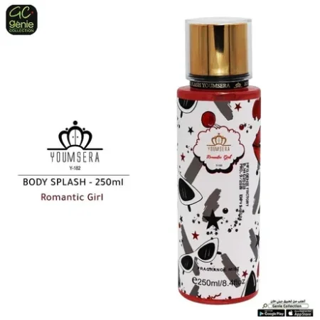 BODY SPLASH YOUMSERA FRAGRANCE MIST ROMANTIC GIRL 250ML