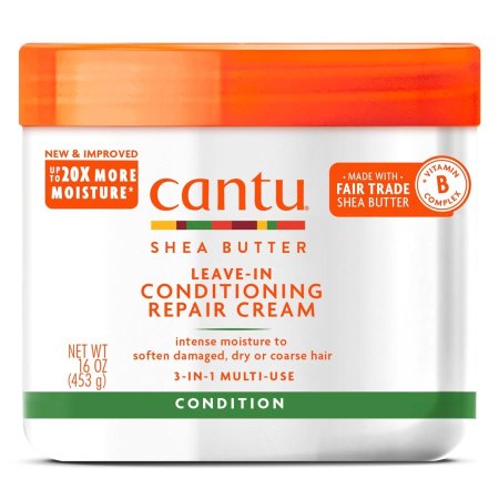 Cantu SHEA BUTTER LEAVE-IN CONDITIONING REPAIR CREAM