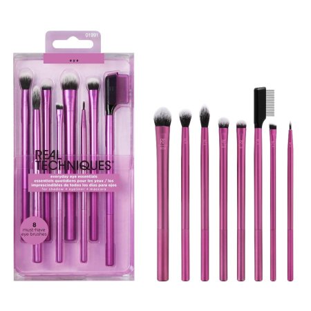 REAL TECHNIQUES eye essentials brush set