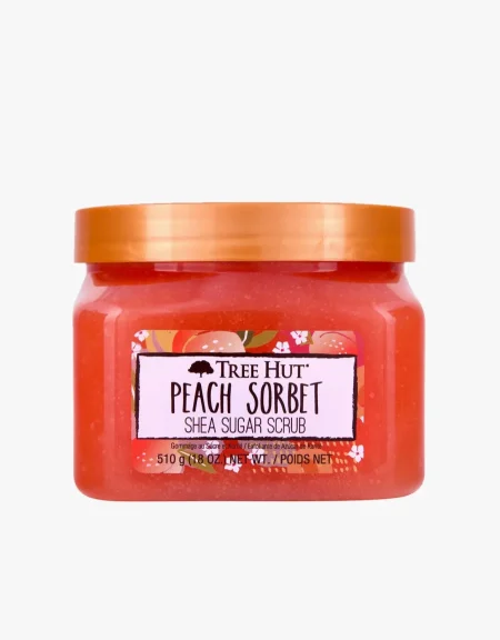 TREE HUT PEACH SORBET SHEA SUGAR SCRUB