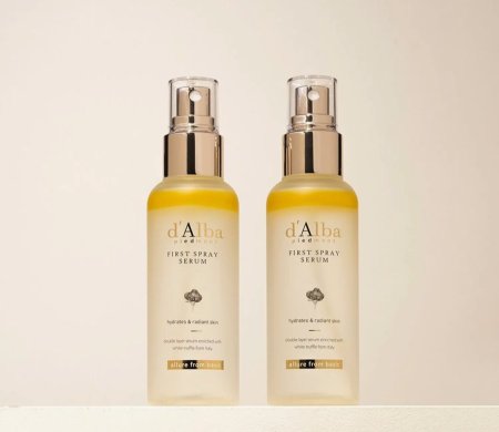 دالبا بيدمونت سيروم بخاخ أول (مجموعة ثنائية 1+1) - d’Alba Piedmont First Spray Serum